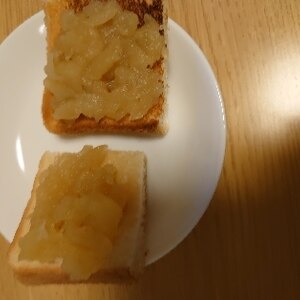薩摩芋とりんごジャムのトースト